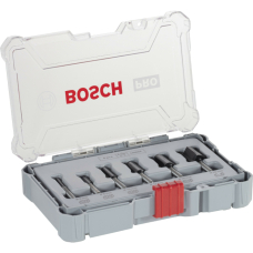 Набор пазовых фрез Bosch Pro 6 мм, 6 шт