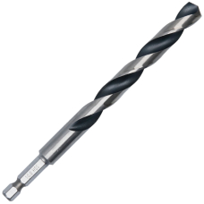 Сверло спиральное Bosch Metal HSS HEX 1/4", 10x87x133 мм