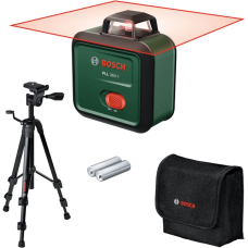 Лазерный нивелир Bosch PLL 360-1 Set красного цвета со штативом в чехле