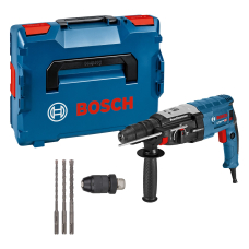 Перфоратор Bosch GBH 2-28 F Professional с быстрозажимным патроном и комплектом принадлежностей, в L-BOXX 136
