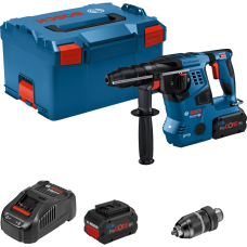 Аккумуляторный перфоратор Bosch GBH 18V-28 CF Professional со сменным патроном, 2 акб 8.0 Ah и з/у, в кейсе L-BOXX 238