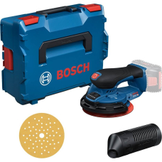 Аккумуляторная эксцентриковая шлифмашина Bosch GEX 18V-150-3 Professional без акб и з/у, в L-BOXX 162