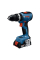 Акумуляторний ударний дриль-шуруповерт Bosch GSB 18V-65 Professional, 2 акб GBA 18V 4.0 Ah і з/п GAL 18V-40, в кейсі Pick&Click L