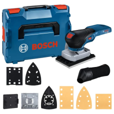 Аккумуляторная вибрационная шлифмашина Bosch GSS 18V-13 Professional с принадлежностями, без акб и з/у, в L-BOXX 136