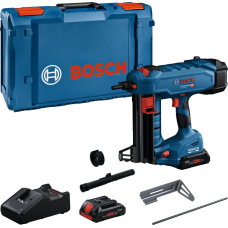 Аккумуляторный гвоздезабиватель Bosch GNB 18V-40 Professional с 2 акб ProCORE18V 4.0 Ah и з/у GAL 18V-40, в XL-BOXX