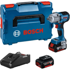 Акумуляторний ударний гайковерт Bosch GDS 18V-450 PC Professional, 2 акб ProCORE18V 4.0Ah і з/п GAL 18V-40, в кейсі