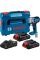 Аккумуляторный ударный гайковерт Bosch GDS 18V-450 PC Professional, 2 акб ProCORE18V 4.0Ah и з/у GAL 18V-40, в кейсе
