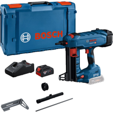 Аккумуляторный гвоздезабиватель Bosch GNB 18V-40 Professional, 1 акб GBA 18 V 4.0 Ah и з/у GAL 18 V-40, XL-BOXX