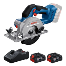 Аккумуляторная циркулярная пила Bosch GKS 18V-51 Professional, 2 акб GBA 18 V 4.0 Ah и з/у GAL 18 V-40