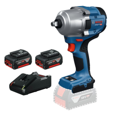 Аккумуляторный ударный гайковерт Bosch GDS 18V-780 Professional, 2 акб GBA 18 V 4.0 Ah и з/у GAL 18 V-40