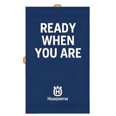 Полотенце Husqvarna синее RWYA