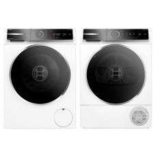 Комплект техники Bosch: стиральная машина WGB256A1UA + сушильная машина WQB245B0UA
