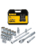 Набор торцевых головок DeWALT DWMT19241-1 с трещоткой 1/2", 22 шт
