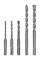 Набір бурів Bosch SDS-Plus-1 5/6,5/8/10/12x160 мм