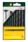 Набор сверл спиральных Bosch HSS-R Promoline, 1-10 мм, 10 шт