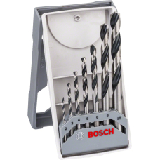 Набор сверл спиральных Bosch HSS PointTeQ Mini-X-Line, 2-10 мм, 7 шт