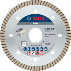 Алмазный круг Bosch Best for Ceramic Extraclean Turo 115x22,23x1,4x7 мм