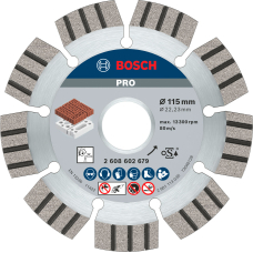 Алмазный круг Bosch Best for Abrasive 115x22.23x2.2x12 мм