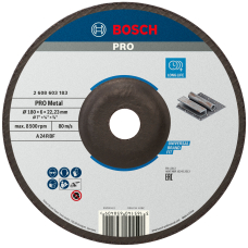 Круг зачисний Bosch Standard for Metal 180×6 мм