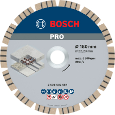 Алмазный круг Bosch Best for Concrete 180x22,23x2,4x12 мм