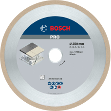 Алмазний круг Bosch Best for Ceramic 250x30/25.40x2.4x10 мм