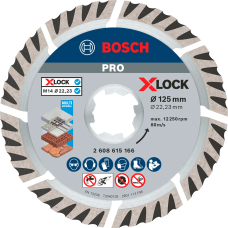 Алмазний диск Bosch X-Lock Standard for Universal 125x22,23x2x10 мм