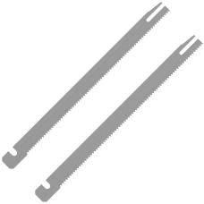 Пилкові полотна Bosch по піноматеріалам 130 мм, 2 шт