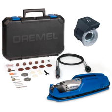 Набор Dremel 3000 (3000-1/25 EZ) в чемодане с 25 насадками и гибким валом, с LED-фонариком