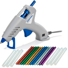 Клейовий пістолет Dremel Glue Gun 930 з стрижнями та 12 кольоровими стрижнями