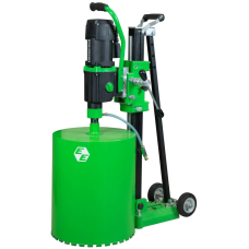 Установка алмазного буріння Eibenstock PLE 450 B з нахилом, баком для води та кріпильним набором