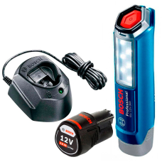 Акумуляторний ліхтар Bosch GLI 12V-300 Professional з 1 акб GBA 12 V 2 Ah, з/п GAL 1210 CV