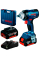Гайковерт ударный аккумуляторный Bosch GDS 18V-400 Professional с 2 акб GBA 18V 5 Ah, з/у GAL 18V-40 в чемодане