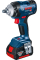 Гайковерт ударный аккумуляторный Bosch GDS 18V-400 Professional с 2 акб GBA 18V 5 Ah, з/у GAL 18V-40 в чемодане