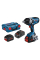 Акумуляторний ударний гайковерт Bosch GDS 18V-1050 H Professional у L-Boxx із 2 акб ProCore 18V 8.0Ач і з/п GAL 1880 CV