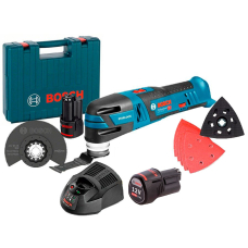 Багатофункціональний інструмент Bosch GOP 12V-28 Professional в чемодані з 2 акб 12V 2 Ah та з/п GAL 1230 CV