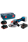 Аккумуляторная угловая шлифмашина Bosch GWX 18V-10 Professional в L-Boxx 136 с 2 акб 18V 5Ah, з/у GAL 1880 CV