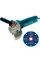 Угловая шлифмашина Bosch GWS 750-125 Professional с кругом Carbide Multi Wheel X-LOCK 125×22.23 мм