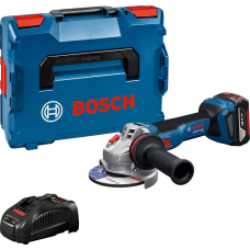 Акумуляторна кутова шліфмашина Bosch GWS 18V-11 S Professional з акб GBA 18V 5 Ah та з/п GAL 1880 CV, в L-BOXX 136