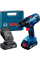 Акумуляторний дриль-шурупокрут Bosch GSR 180-Li Professional в чемодані з 2 акб GBA 18V 1,5 Ah та з/п AL 1814 CV