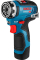 Безщітковий акумуляторний дриль-шурупокрут Bosch GSR 12V-35 FC Professional в L-Boxx 102 із 4 адаптерами, без акб та з/п