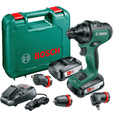 Акумуляторний безщітковий шурупокрут Bosch AdvancedDrill 18 в чемодані з 2 акб PBA 18 V 2,5 Ah W-B та з/п AL 1830 CV