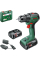 Акумуляторний дриль-шурупокрут Bosch UniversalDrill 18V-60 із 2 акб 2 Ah і з/п AL 18V-20 у кейсі