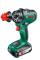 Акумуляторний безщітковий шурупокрут Bosch AdvancedDrill18 в чемодані з 2 акб PBA 18V 2.5Ah W-B та з/п AL 1830 CV