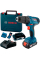 Аккумуляторная дрель-шуруповерт Bosch GSR 180-Li Professional с 2 акб GBA 18V 2.0 Ah, з/у GAL 18V-20, набором бит и сверл