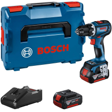 Акумуляторний дриль-шурупокрут Bosch GSR 18V-90 C Professional з 2 акб GBA 18V 5 Ah і з/п GAL 18V-40, в L-BOXX 136
