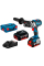 Акумуляторний шурупокрут Bosch GSR 18V-110 C Professional, в L-Boxx 136 із 2 акб GBA 18V 5.0Ah, з/п GAL 18V-40