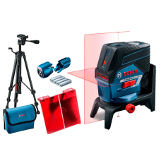 Лазерний нівелір Bosch GCL 2-50 C Professional з тримачем RM2, штативом BT 150, чохлом