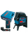 Комбінований лазер Bosch GCL 2-50 Professional в чемодані з приймачем LR 6, тримачем RM 1