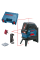 Лазерный нивелир Bosch GCL 2-50 Professional в чемодане с держателем и 3 батарейками