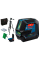 Лазерный нивелир Bosch GCL 2-50 G Professional с штативом BT 150, держателем RM 10, чехлом, мишенью